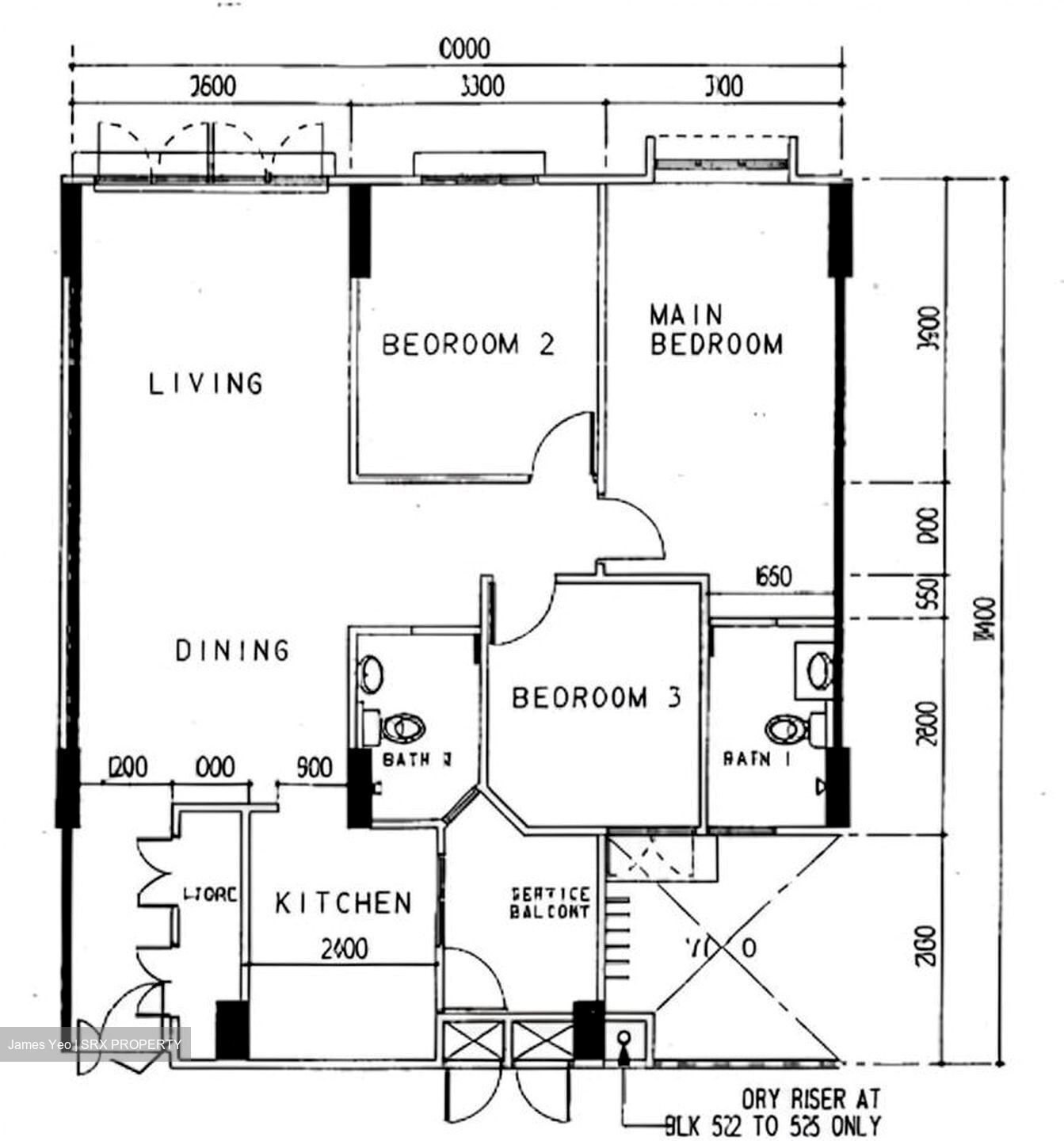 Blk 519 Fragrant Woods (Woodlands), HDB 4 Rooms #588608401